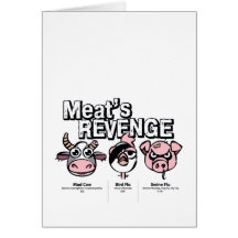 Swine Flu Greeting Card