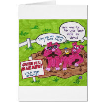 Swine Flu Hazard Card