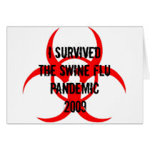SWINE FLU PANDEMIC CARD