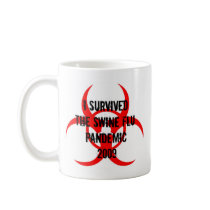 SWINE FLU PANDEMIC MUG