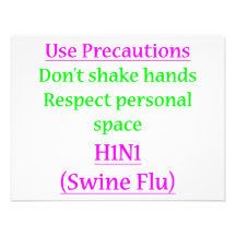 Swine Flu Precautions 2 Announcement