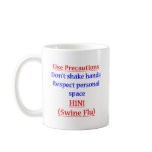 Swine Flu Precautions Mugs