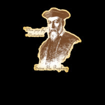 Swine Flu Prediction by Nostradamus t-shirts