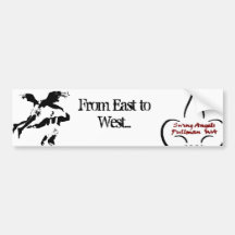 Swing Angel Bumper Sticker #2