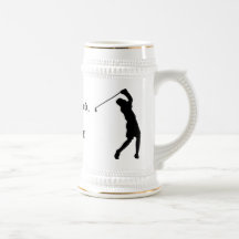 Swing hard, in case you hit it! coffee mugs