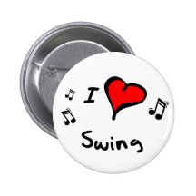 Swing I Heart-Love Button