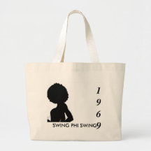 swing lady, SWING PHI SWING , 1969 Canvas Bag