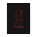 Swinger Party Invitation Card postcards