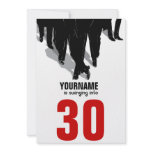 Swingers Rat Pack 30th Birthday Party Invite