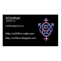 SWINGERS SYMBOL MFFM COLOR BUSINESS CARD TEMPLATE