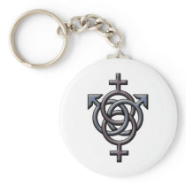 SWINGERS SYMBOL MFFM GRAY KEYCHAINS