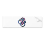 SWINGERS SYMBOL MFM COLOR bumper stickers