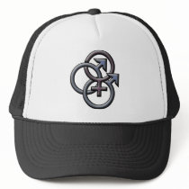 SWINGERS SYMBOL MFM GRAY MESH HATS