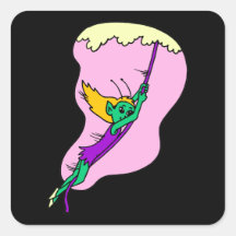 Swinging Alien Pixie.png Stickers