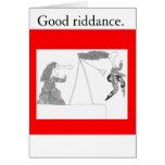 swingset, Good riddance. Card