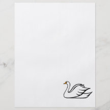 Swinkee Swan Flyer Design