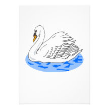Swinkie Swan Invites