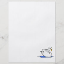 Swinna Swan Flyer Design