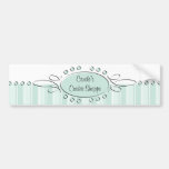 Swirl Decor Bumper Sticker