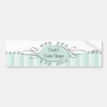Swirl Decor Bumper Sticker