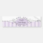 Swirl Decor Bumper Stickers