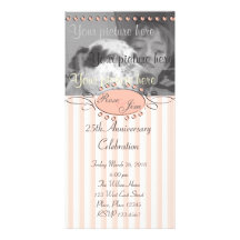 Swirl Decor Picture Card