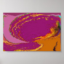 Swirl of Fire Poster