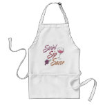 Swirl Sip Savour Apron