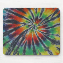 Swirl Spiral Perfect Classic Tie Dye Phat Dyes Mouse Pad