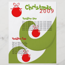 Swirl Tree Flyer Design