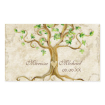 Swirl Tree Roots Antiqued Wedding Matching Seals