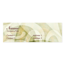 SWIRLCURLS PROFILE CARD BUSINESS CARD TEMPLATE