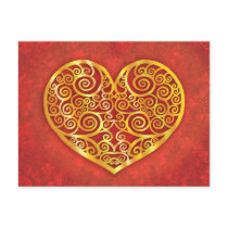 Swirled Love Post Cards