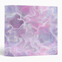 Swirling Batik 3 Ring Binders
