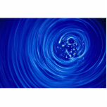 Swirling stars photo cutout