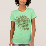 Swirls and Flowers T-Shirt