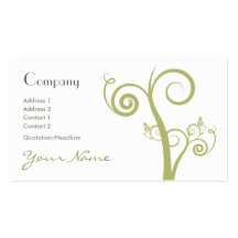 Swirls Business Card
