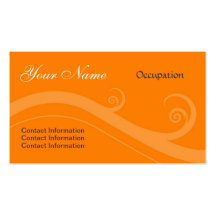 Swirls Business Card