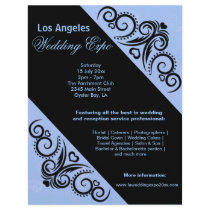 Swirls Heart Wedding Expo (Blue)