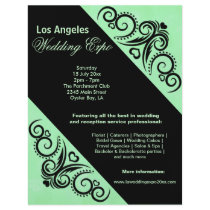 Swirls Heart Wedding Expo (Green)