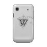 Swirls Monogram W Samsung Galaxy Case-Mate