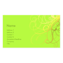 Swirls No. 0006 Business Cards