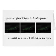 Swirls of Light; Yukon Territory Souvenir Cards