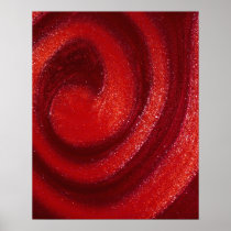 Swirls of nail polish posters