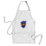 Swirly Abstract Colorado Flag Aprons