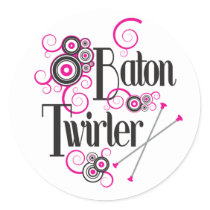 Swirly Circle Baton Twirler