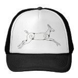Swirly Deer Hat