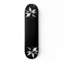 Swirly Flower By Naomi - Black & White