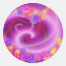 Swirly Heart Sticker