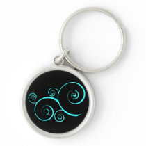 Swirly keychain